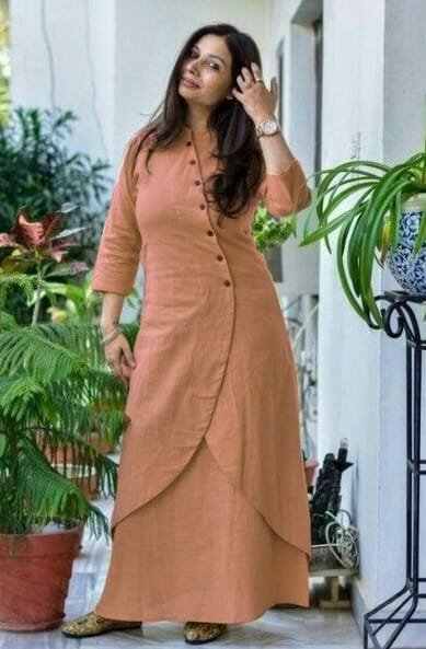 Stylish Cotton Kurta & Skirt