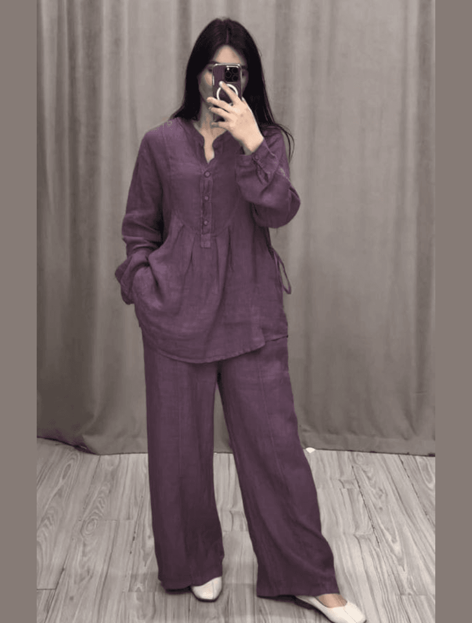 Loose Fit Cotton 2 Piece Set