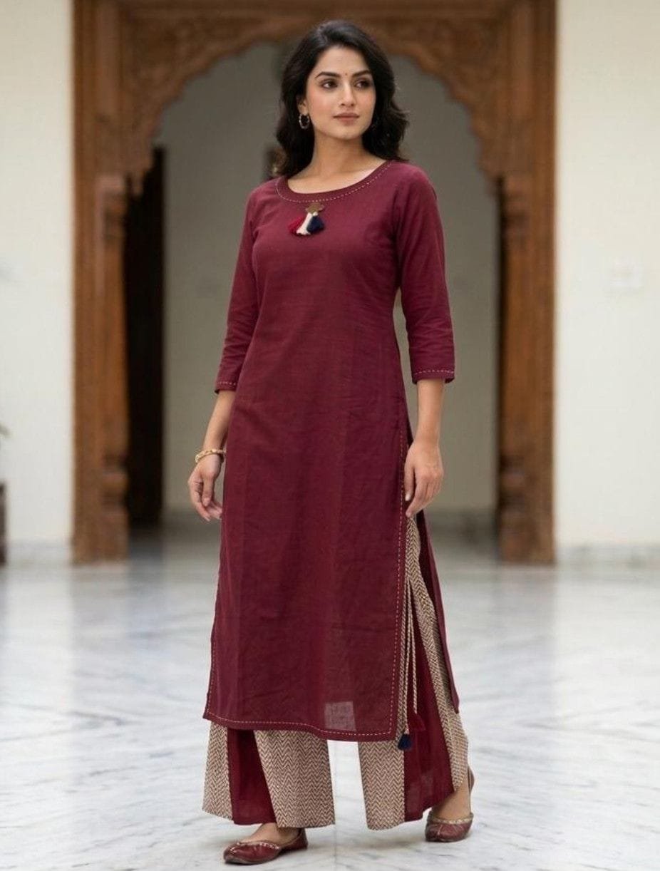 Trendy Women Kurti Palazzo