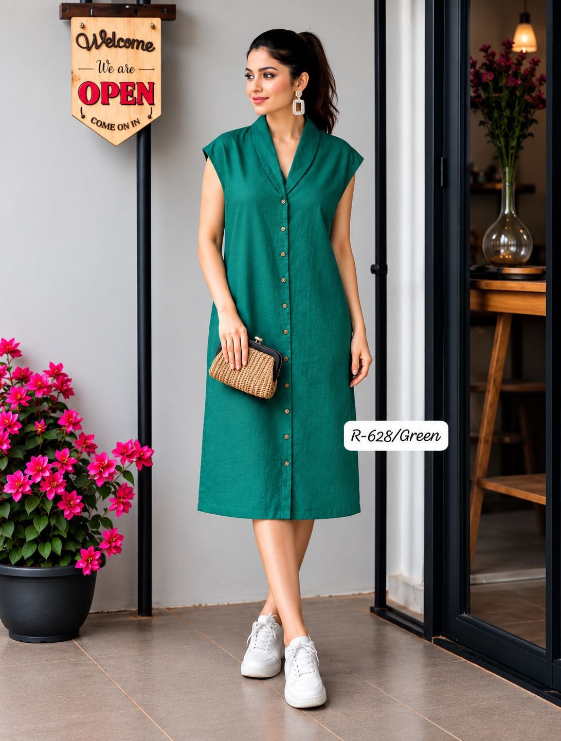 Button Down Shirt Dress