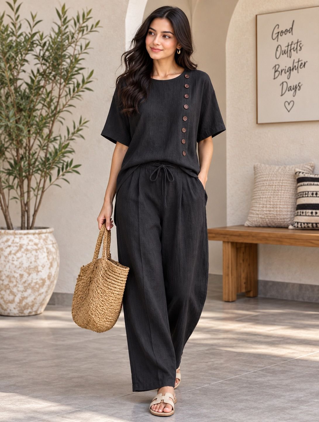 Women’s Top Pant Co-Ord Set