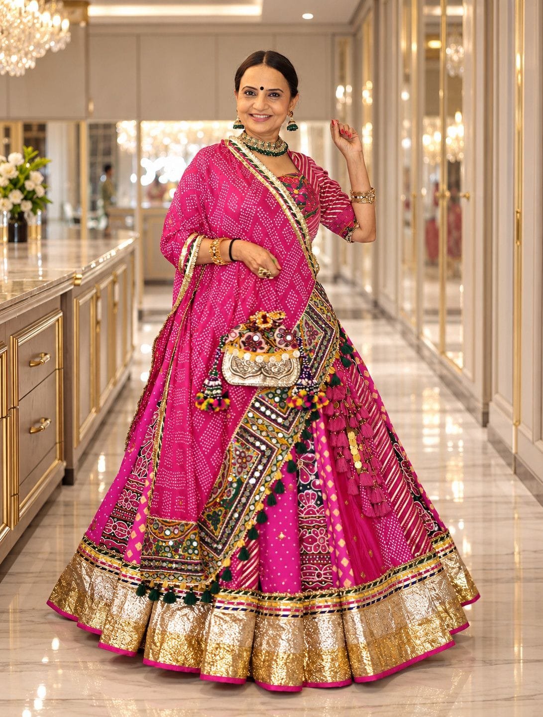Traditional Garba Chaniya Choli